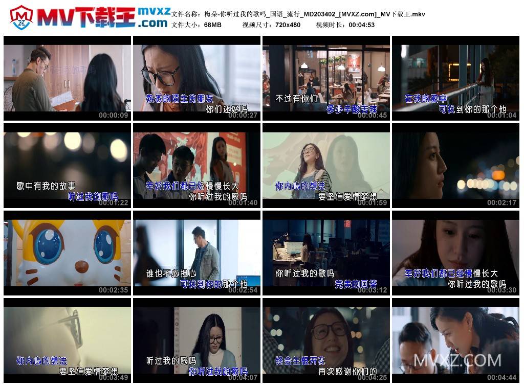 梅朵-你听过我的歌吗_国语_流行_MD203402